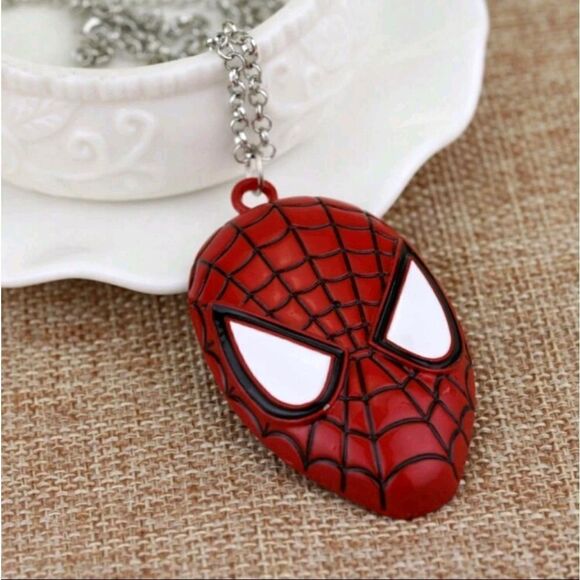 Spiderman Jewelry - Spiderman Necklace